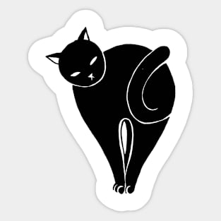 Billy Cat Sticker